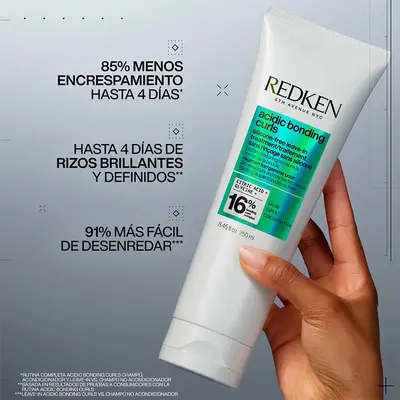 REDKEN Acidic bonding tratamiento para rizos 250 ml sin aclarado 