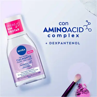 NIVEA Estuche festivalero desodorante for wom roll on invisible black-white 50 ml + liposan protect-labial mora + nivea sun locion protege e hidrata spf 50+ 100 ml + agua micelar m 