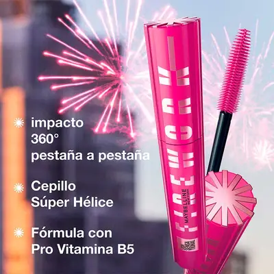 MAYBELLINE NEW YORK Mascara de pestañas lash sensational fireworks 