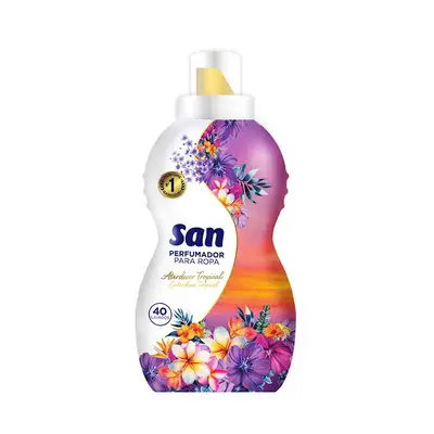 SAN Perfumador para ropa atardecer tropical 800 ml 