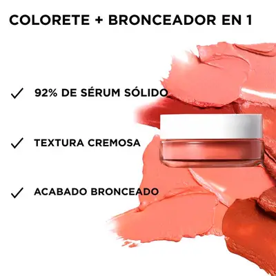 IT COSMETICS Glow with confidence sun blush colorete y bronceador en crema 