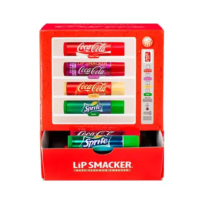 LIP SMACKER Maquina de balsamos labiales coca-cola 