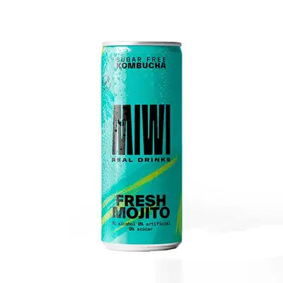 MIWI Kombucha mojito lata 250 ml 