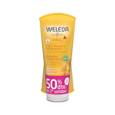 WELEDA Calendula bebe champu-gel lote de 2x200 ml 