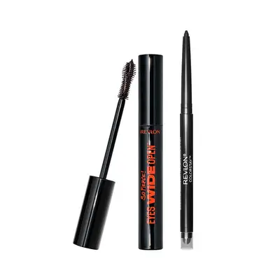 REVLON MAQUILLAJE Mascara de pestañas wide open + eyeliner 