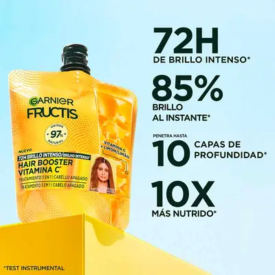 FRUCTIS Hair food tratamiento brillo 60 ml 