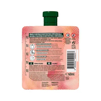 FRUCTIS Hair food tratamiento anti frizz 60 ml 