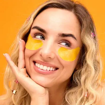 BIOVENE Mascarilla iluminadora de contorno de ojos de vitamina c con pomelo y acido hialuronico 8 gr 