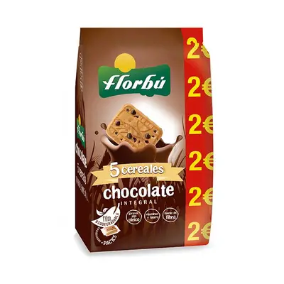 FLORBU Desayuno 5 cereales choco 305 gramos 