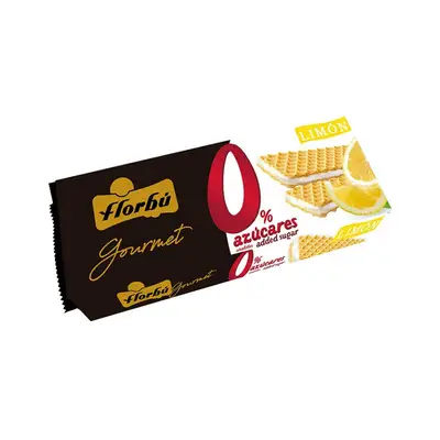 FLORBU Wafer limon 0% 150 gramos 