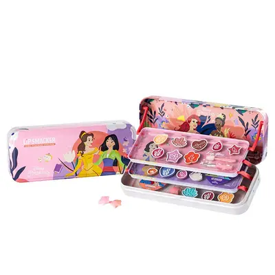 LIP SMACKER Estuche princesas 3 pisos 