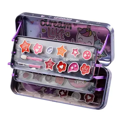 LIP SMACKER Estuche unicornio 3 pisos 