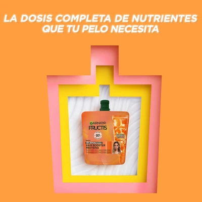 FRUCTIS Duplo tratamiento hair food proteina 2x60 ml 