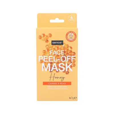 SENCE Mascarilla facial peel off honey 4x7 gramos 