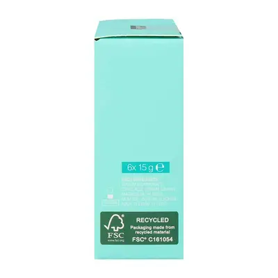 SENCE Fizzers de pies menta 6x15 gramos 