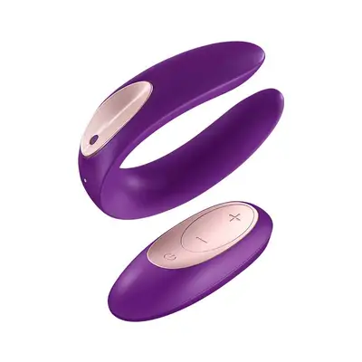 SATISFYER Vibrador double plus remote + mando 