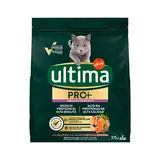 ULTIMA Pienso de salmon para gatos esterilizados cat pro+ 375 gramos 