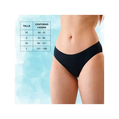 SILVERCARE Bikini menstrual talla s 