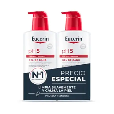 EUCERIN Gel lote de 2x400 ml 