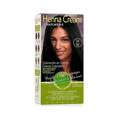 NATURTINT Henna cream 1.0 negro 110 ml 