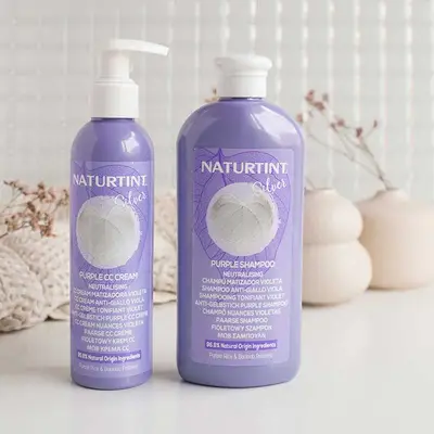 NATURTINT Cc cream silver - crema matizadora violeta 300 ml 