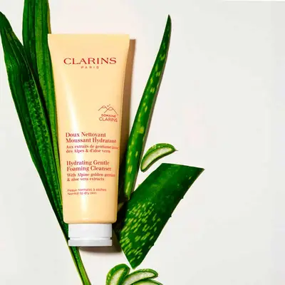 CLARINS Gel limpiador <br> hidratante pieles <br> normal-seca  <br> 125 ml 