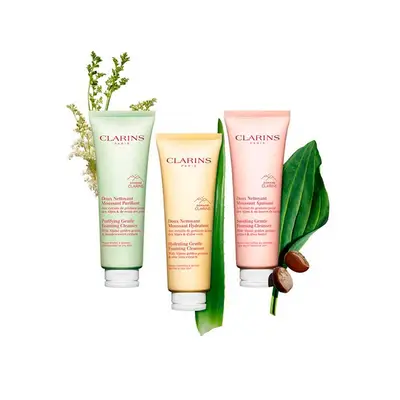 CLARINS Gel limpiador <br> reconfortante pieles <br> muy secas o sensible <br> 125 ml 