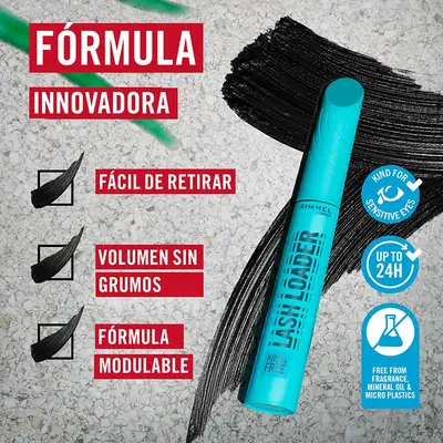 RIMMEL Kind & free lash loader <br> máscara de pestañas 