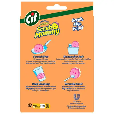 CIF Estropajo+esponja scrub mommy 1 unidad 