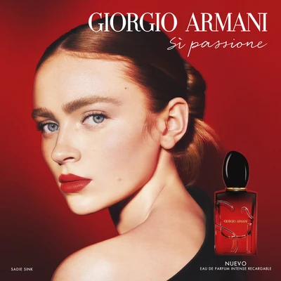 ARMANI BEAUTY Si passione intense <br> eau de parfum<br>recargable 