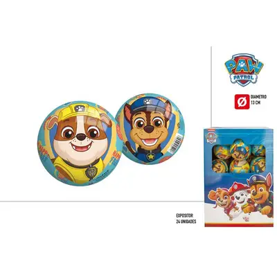 COLORBABY Pelota pvc paw patrol 13 cm 