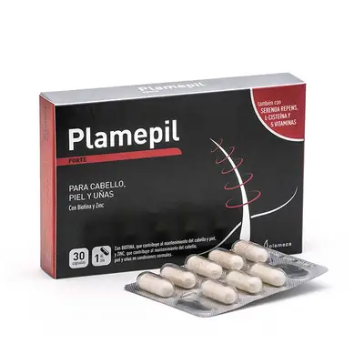 PLAMEPIL Cabello uñas 30 capsulas 