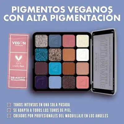 NYX PROFESSIONAL MAKE UP Paleta sombras ultim vintage jean baby 