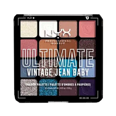 NYX PROFESSIONAL MAKE UP Paleta sombras ultim vintage jean baby 