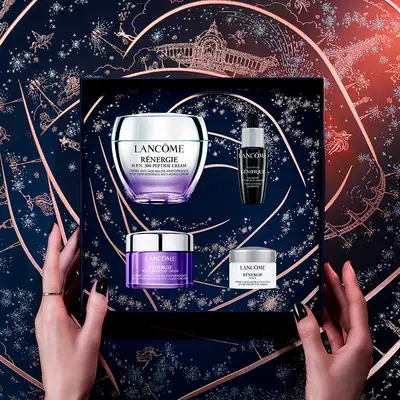 LANCOME Cofre de cuidado de la piel<br>rénergie edición limitada navideña 