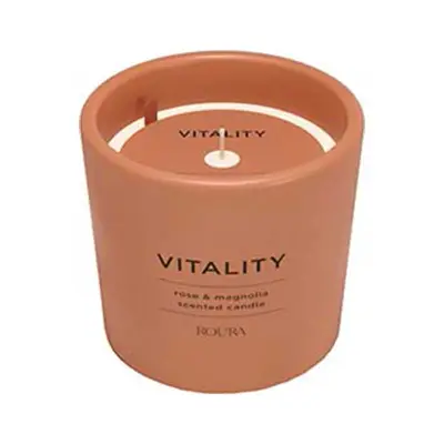 ROURA Vela vaso ceramica vitality rose&magnolia 