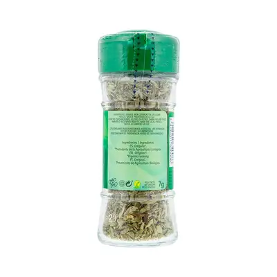 ARTEMIS Sazonador bio oregano 7 gr 