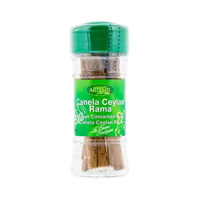 ARTEMIS Sazonador bio canela cey rama 15 gr 