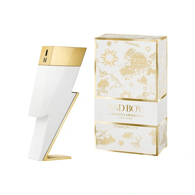 CAROLINA HERRERA Bad boy <br> sparkling ice <br> eau de toilette <br> 100 ml vaporizador <br> edicion limitada 