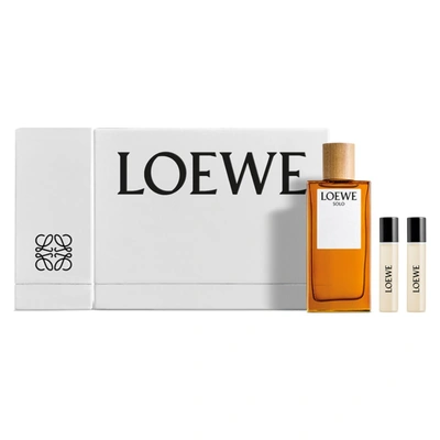 LOEWE Estuche solo eau de toilette <br> 100 ml vaporizador <br> +solo edt 10 <br> + solo vulcan 10ml 