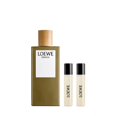 LOEWE Estuche esencia eau de toilette <br> 100ml vaporizador <br> + esencia eau de toilette <br> 10 ml vaporizador + <br> solo cedro eau de toilette  