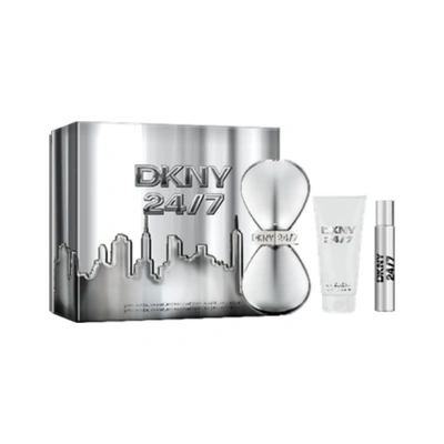 DKNY Estuche 24/7 <br> eau de parfum <br> 100 ml vaporizador + body lotion <br> 100 ml + 15 ml vaporizador 