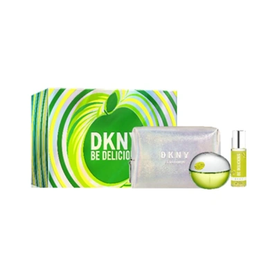 DKNY Estuche be delicious <br> eau de parfum <br> 100 ml vaporizador + body lotion 100 ml + neceser 