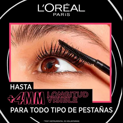 LOREAL PARIS Mascara de pestañas telescopic waterproof 