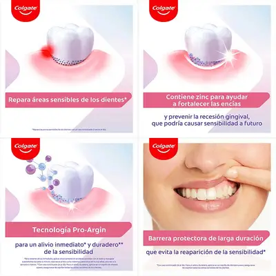 COLGATE Dentifrico alivio inmediato encias 2x75 ml 