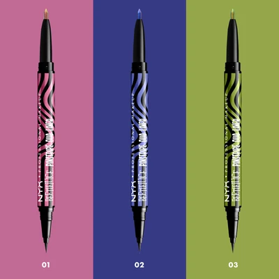 NYX PROFESSIONAL MAKE UP Eyeliner beetlejuice pinstripe 03 