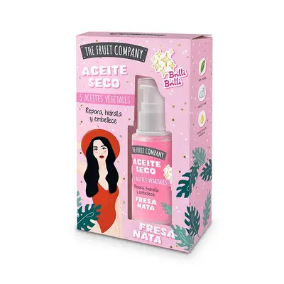 THE FRUIT COMPANY Dry oil glitter fresa nata 50 ml tfc 