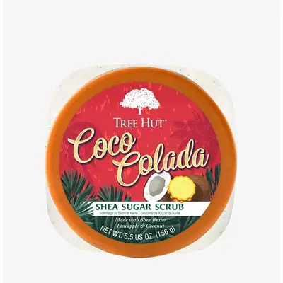 TREE HUT Exfoliante corporal de azucar coco colada 510gr 