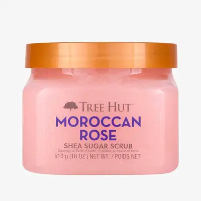 TREE HUT Exfoliante corporal azucar rosa de marruecos 510gr 