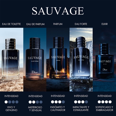 DIOR Sauvage eau forte <br> eau de parfum 